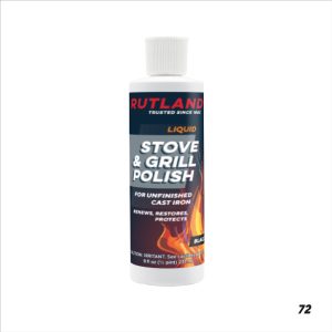 Liquid Stove & Grill Polish, 8 fl oz. Bottle