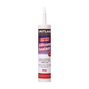 600 Deg F RTV High Heat Silicone Sealant, Red