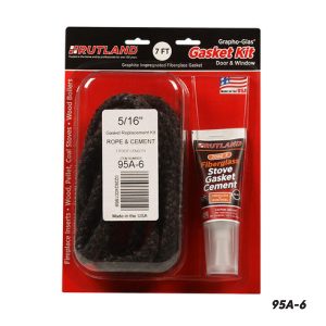 Grapho-Glass Stove Gaskets, 7' x 5/16" Rope