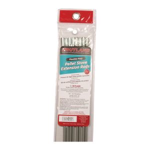 Flexible Poly Pellet Stove Rods 20' Kit
