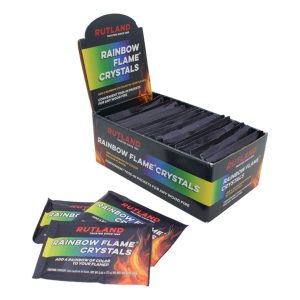 Rainbow Flame Crystals Craft Paper Toss-In Packets