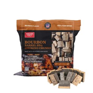Bourbon Barrell Chunks, 10 lb Bag