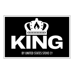 King Stove logo - wood and pellet stoves for home heating